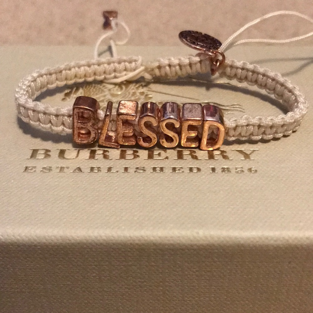 BCBG letter bracelet